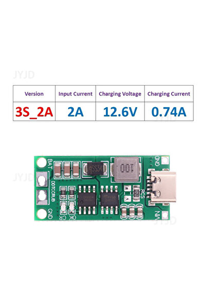 Choice5 شاحن متعدد الخلايا من النوع C 3S2A 2S 3S 4S إلى 8.4V 12.6V 16.8V معزز...