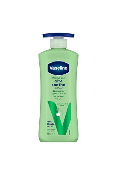 Vaseline لوشن الجسم المهدئ بالألوفيرا للعناية المركزة ٤٠٠ مل - مرطب ومنعش