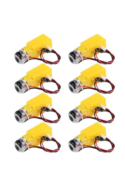 Choice 8 قطع 4/8 قطع محرك TT مزدوج تيار مستمر 3-6 فولت محرك علبة التروس 200 د...