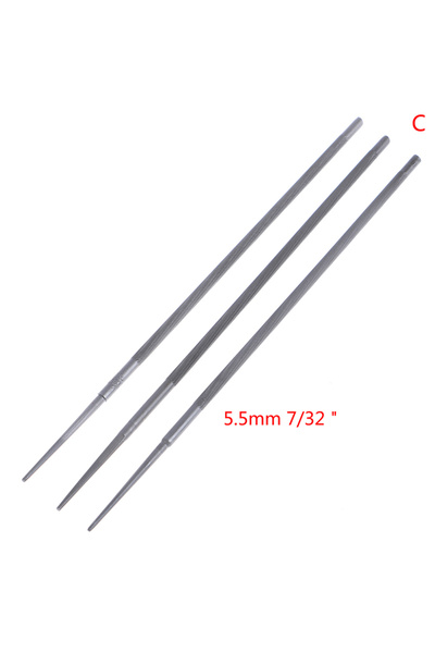 Choice 5.5mm 3Pcs/lot Round Chainsaw Saw Chain Files Sharpening Chainsaw Chains 4mm,4.8mm,5.5mm Woodworking