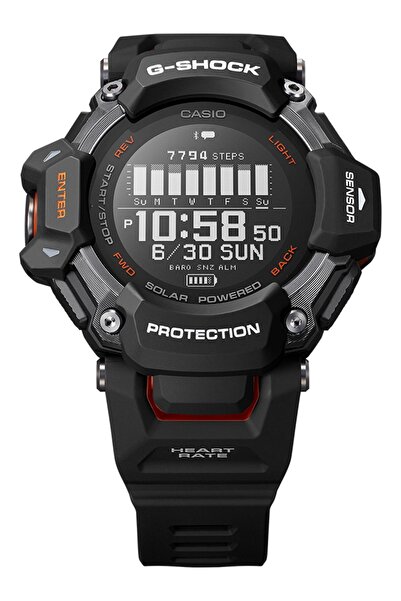 Casio Mens Watch GBD-H2000-1AER, Quartz, 53mm, 20ATM