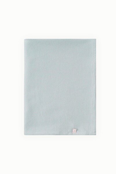 Boumini Cotton Quilted Baby Blanket 120x120 cm Green