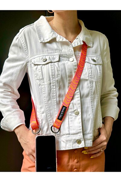 transparent Case Cross Fit Adjustable Mocha Phone Strap for iPhone 17 Promax