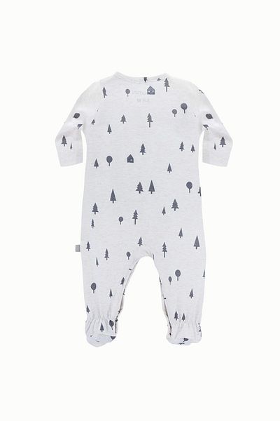 Boumini Beige Baby Rompers - Pine Forest Booties
