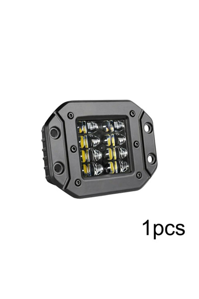 Choice 1pcs 40W 2X 5" Flush Mount Work Off Road 12V 24V 40W Spot Beam LED Pods Light Bar For Car Truck Atv
