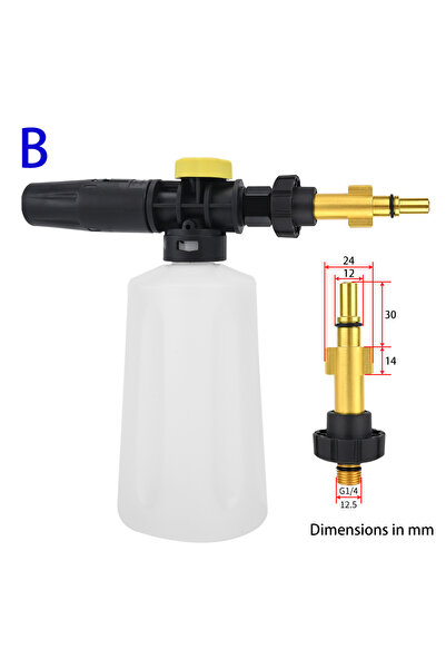 Choice لغسالة الضغط بوش AR 750 مل مولد رغوة الثلج مدفع رغوة AR نيلفسك كارشر لافو