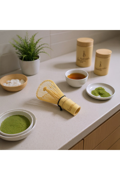 Bambum Cashi 4 Piece Matcha Tea Set