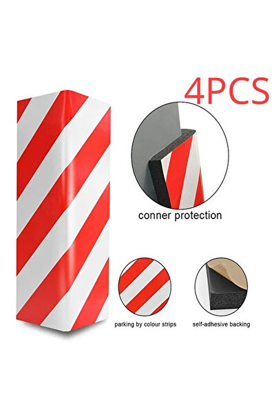 Choice 4pc Red Garage Wall Protector 1/2/4/8pcs Superb Material Wide Usage Protectors for Cars Can Guard Ga