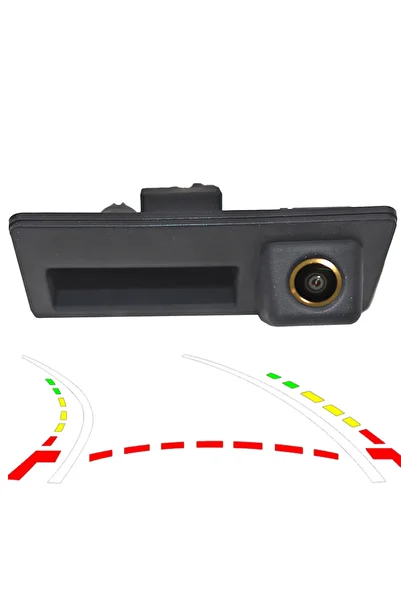 Choice Dynamic-gold Parking HD CCD Car Rear View Reverse Backup Trunk Handle Camera for VW Passat Audi A4L