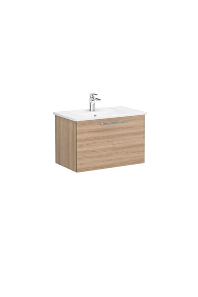 VitrA Root Lavabo Dolabı 80 cm Doğal Meşe 66422