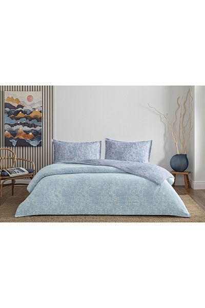 Taç Taç Shimmer Select&Ser Single Duvet Cover Set Navy Blue