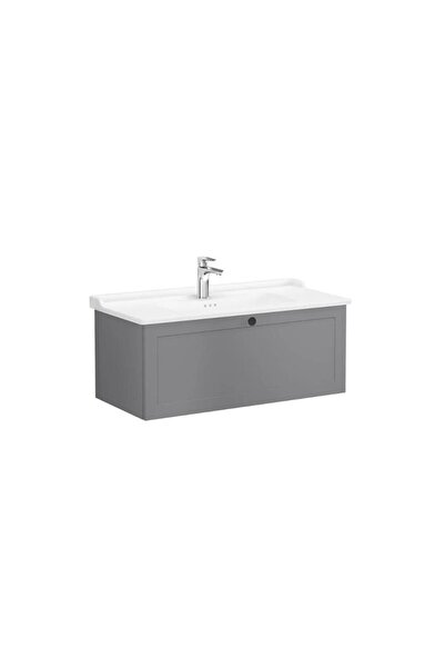 VitrA Root Classic Tek Çekmeceli Lavabo Dolabı 100 Cm 68829