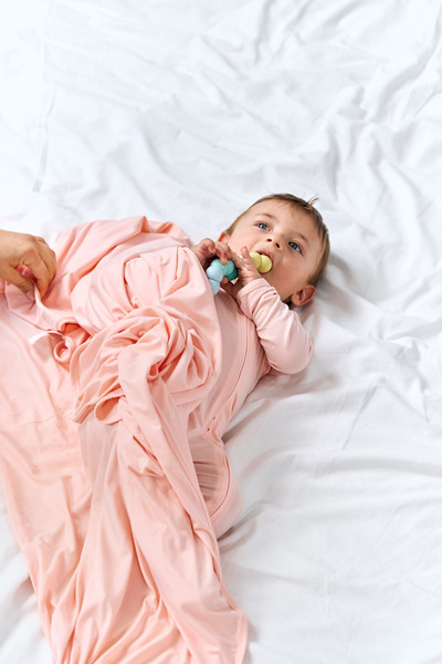 BEBESENSE بطانية من الخيزران العضوي - مقاس 115 × 115 سم، مثالية للحفاضات والر...