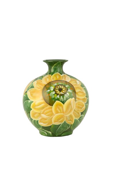Vitale Vază din ceramică aurie 28 cm AK.WLT0518