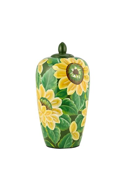 Generic Brand Vază ceramică aurie 38 cm AK.WLT0516