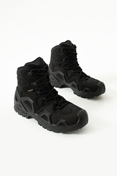 SINGLE SWORD SS611 Su Geçirmez Bağcıklı Tactical/Outdoor Kışlık Askeri Kısa Siyah 44