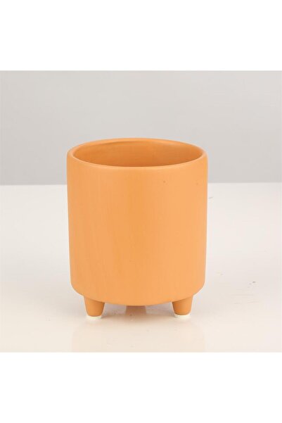 Vitale Ceramic Vase Flower Pot Orange Ak.Jf095004580-3