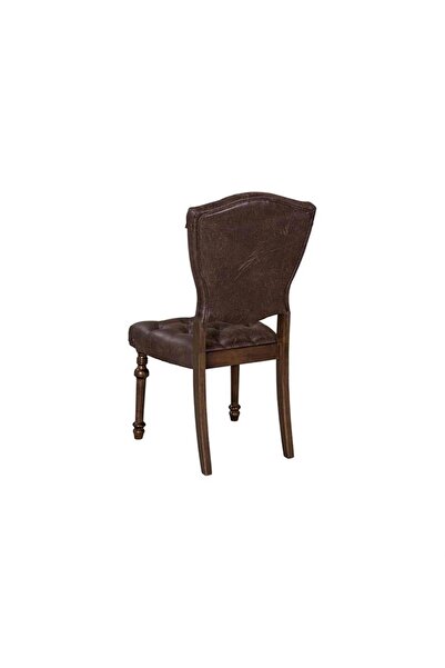 Vitale Cool Ahşap Sandalye Kahverengi MS.SET23-S