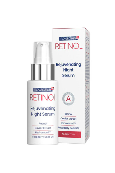 Novaclear سيروم الريتينول الليلي المجدد للبشرة، علاج مضاد للتجاعيد والشيخوخة ...