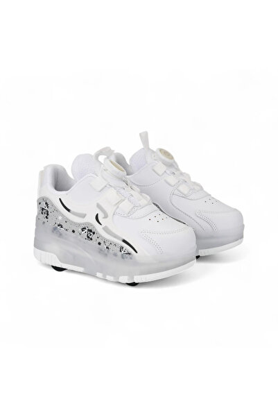 WALKWAY White Lighted Skates Orthopedic Unisex Children's Sports Shoes Nils