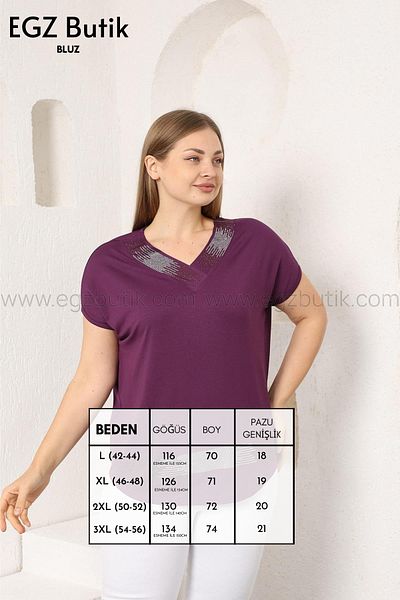 EGZEBRU Fuchsia Blouse with Jewelled Collar and Skirts