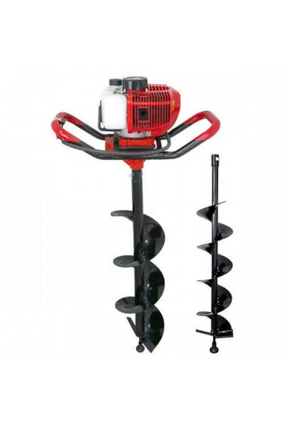 incraft Motoburghiul 52cc BMI-5800T 5.8CP 2 burghie 800x150 si 800x200 mm