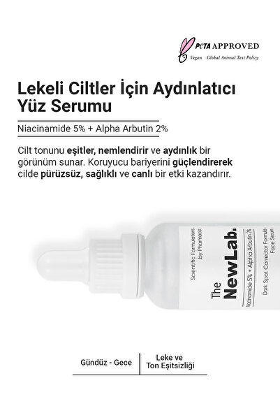 The NewLab Koyu Leke Karşıtı Yüksek Etkili Serum Seti