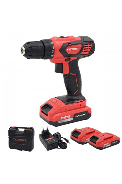 incraft Masina insurubat cu acumulator 18V DK-18V 2 viteze 35Nm 2 acumulatori valiza