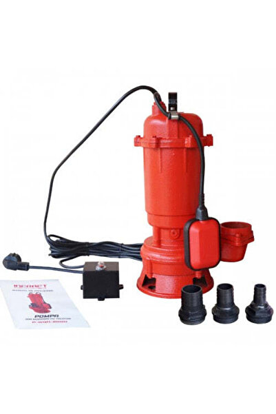 incraft Pompă submersibilă pentru apă murdară 2kW P-WQD-2000 cu lamă de polizor și plutitor de fier