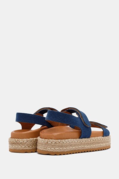 Bestyle Γυναικεία σανδάλια Nelyum Blue Denim