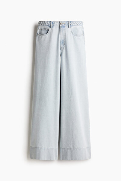 H&M Wide High Jeans