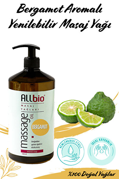 Allbi̇o Masaj Yaği Bergamot 1 Lt