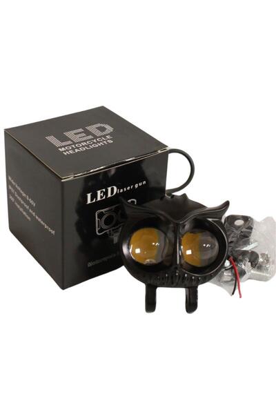 Genel Markalar Baykuş Sis Farı Beyaz-Sarı Çift Renk IP67 Off Road 4x4 SUV ATV...