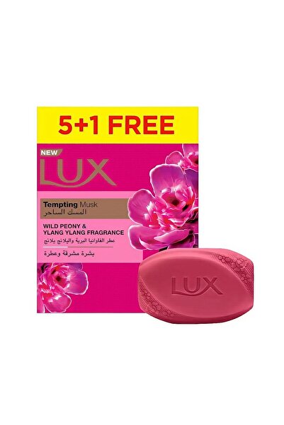 LUX صابون المسك المغري، 120 غرام × 5+1