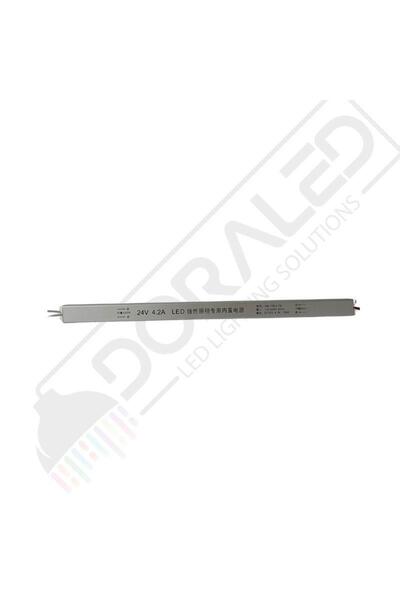 DORA LED Ultra slim ince parmak led adaptör 24 volt 4,2 amper 100 watt (30x2x...