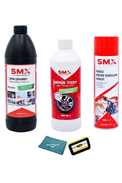 SMX Oto Bakım Seti + Hediye Sünger !