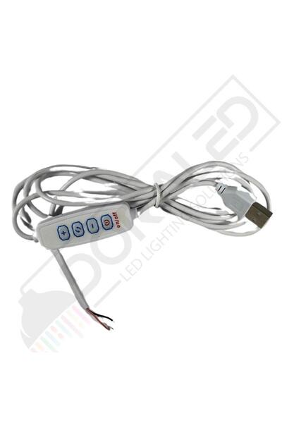DORA LED Çift Renk 100 cm Dimmer'li USB Erkek Kablo 2 Amper On/Off Switch'li ...