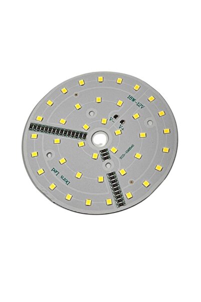DORA LED 12Volt 18Watt Smd 2835 Ledli Led Modül 10mm Delik Çaplı Beyaz 12V 18...
