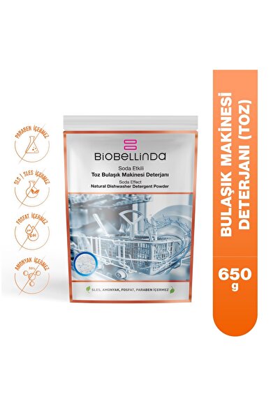 BioBellinda مسحوق منظف غسالة الصحون 650 جرام