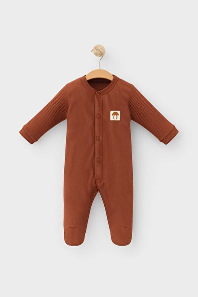 Necix's Lonia Mushroom Embroidered 3-Piece One Size Jumpsuit