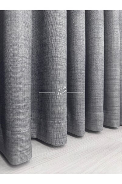 rendecioğlutekstil Keten Blackout Pileli 1. Kalite Ultra Gramaj