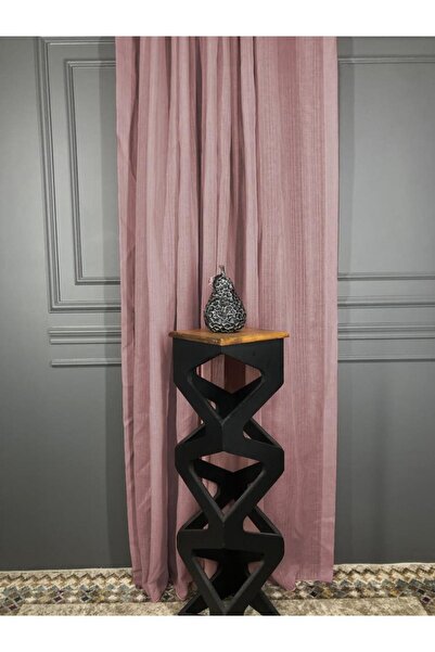 rendecioğlutekstil Tül Perde Çizgili Keten Renkli Tül Kampanyalı Ürün