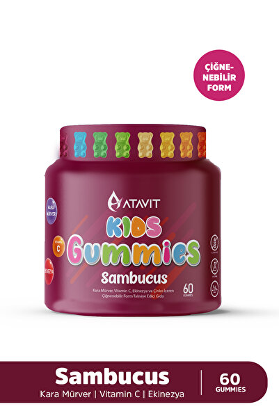 Atavit Kids Sambucus 60 Gummies