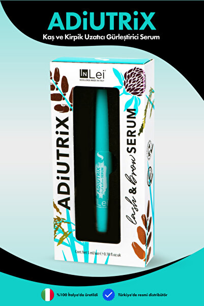 İnLei Adiutrix Vegan Kirpik ve Kaş Güçlendirici Uzatıcı Serum