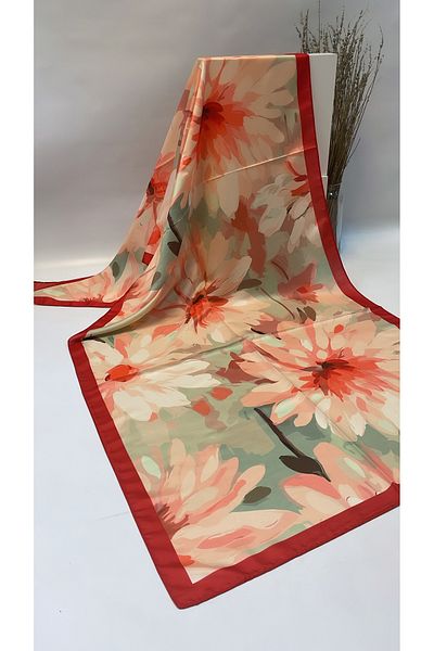 Onur Shawl - New Trend Colors Watercolor Pattern Fashion Soft Shawl Seasonal Fabric Quality Store