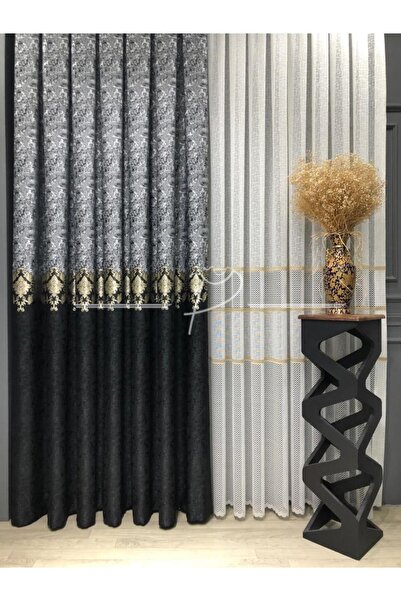 rendecioğlutekstil Fon Perde Pano Panel Fonluk Göbek Şerit Damask