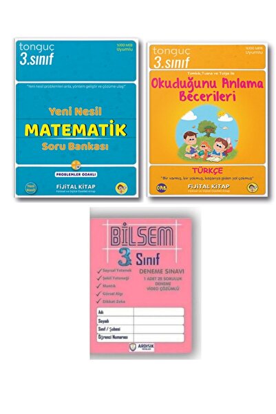 Tonguç Yayınları Tonguç 3.sınıf Dört Dörtlük Yeni Nesil Matematik Problemleri...