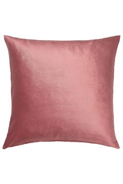 IKEA Kırlent Kılıfı Şeker Pembe MeridyenDukkan 50x50 cm Parlak Kumaş