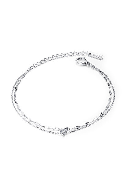 Lee Cooper Lc.B.01250.330 Stoned Design Metallic Women's Bracelet