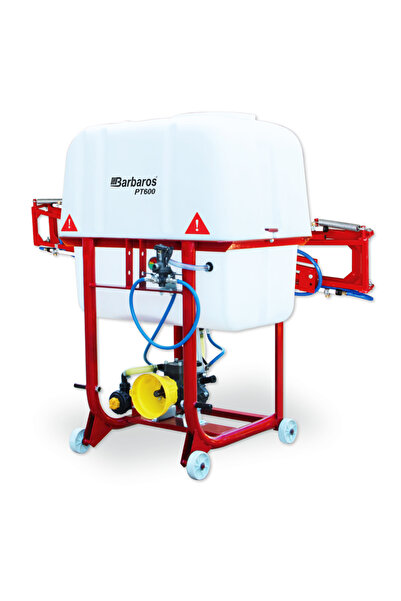 Genel Markalar Şaftlı 600L Kanatlı Pülverizatör, 10m, Traktör Bağlantılı, Day...